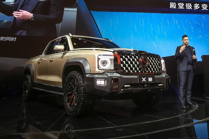 长城炮全新皮卡谍照坦克600外观或搭载3.0T+9AT-图1