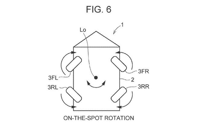 丰田全轮转向专利曝光横移停车原地旋转不是梦-图4