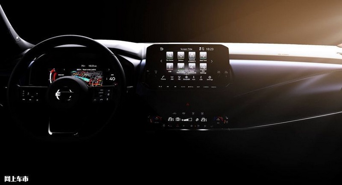 日产全新逍客预告图13天后发布/换12.3英寸仪表-图4