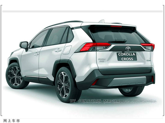 丰田SUV版卡罗拉渲染图 撞脸RAV4的可能性更大-图2