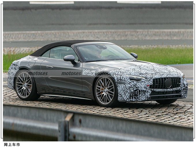 奔驰全新车型谍照入门搭V6引擎/明年正式开售-图3