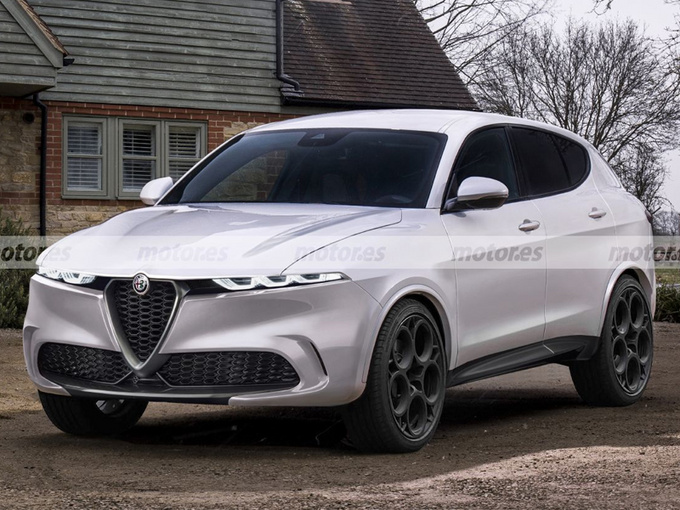 阿尔法&middot;罗密欧Tonale渲染图量产车年底将亮相-图1