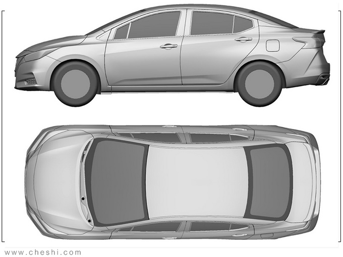 日产全新轿车谍照曝光 外观酷似轩逸 年内亮相-图6