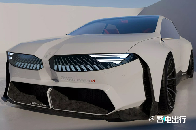 宝马全新一代M3曝光增纯电版车型/四电机驱动-图1