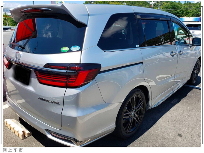 本田新款奥德赛实车街拍升级熏黑套件/搭2.4L-图2