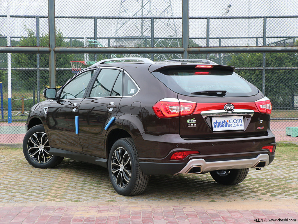 巧克力棕比亚迪S7外观整体高清图片(7\/13)_网