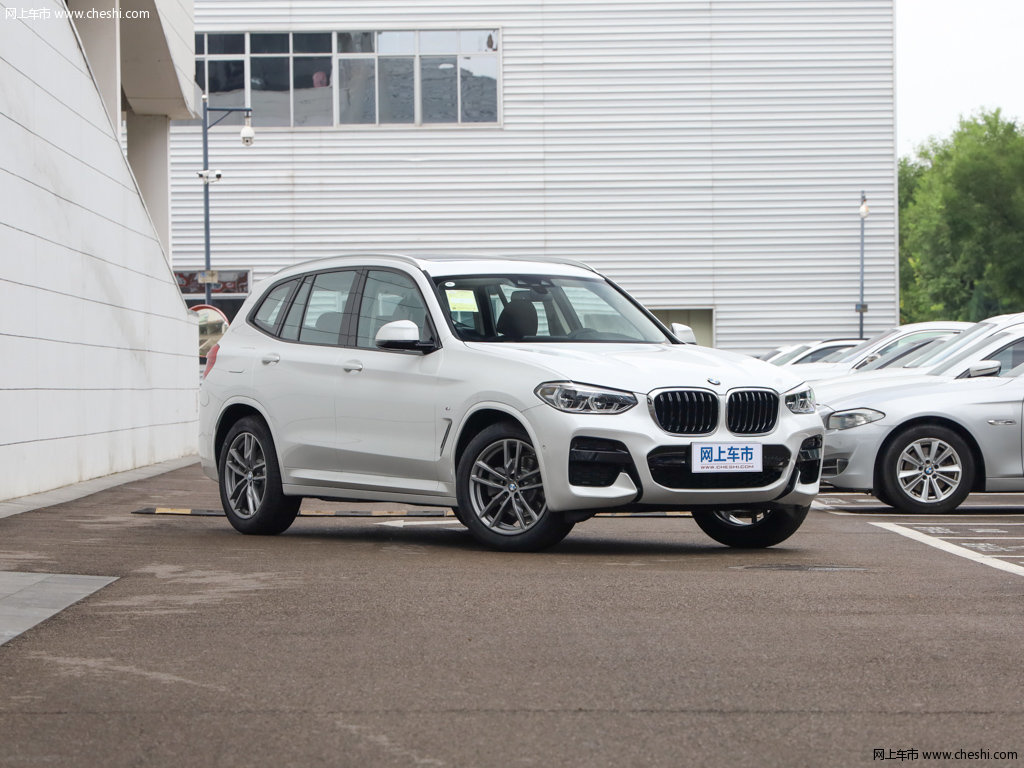 矿石白宝马x3 2019款 xdrive25im运动套装外观整体图片(1/8)_网上车市