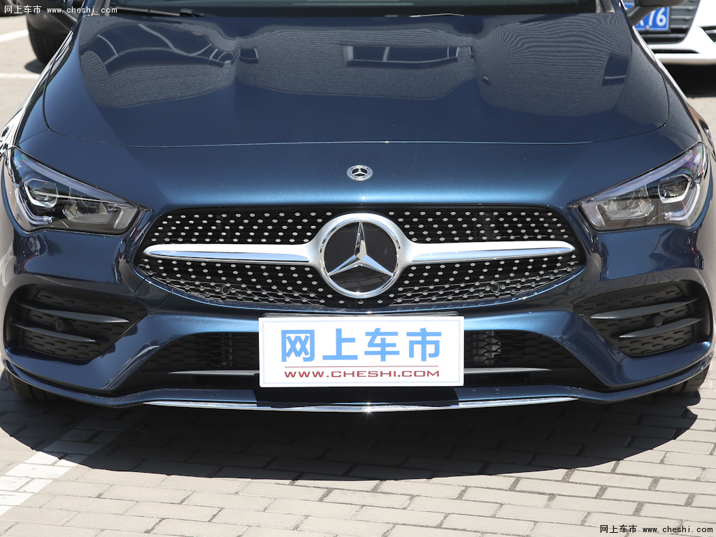 汽车图片 奔驰 奔驰cla 2021款 cla 200  2021 cla 200 水洗蓝 外观