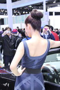 朗逸 2010北京车展 车模图片