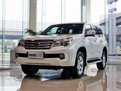 雷克萨斯  GX400 4.0 AT 车辆左前45度视角