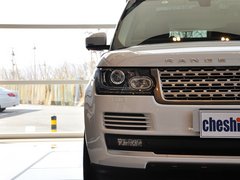 路虎  揽胜 5.0 V8 车辆右前大灯正视图
