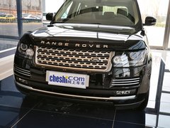 路虎  揽胜 5.0T V8 车辆车头部分特写