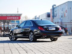 奔驰(进口)  S400L 车辆左后45度视角