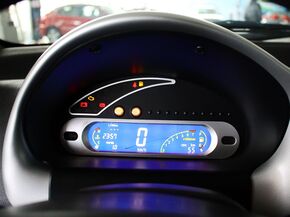 奇瑞汽车  运动版 1.0L 手动 方向盘后方仪表盘