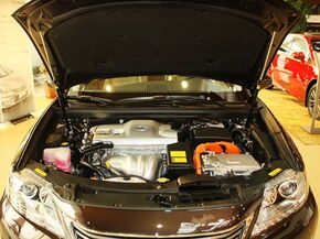 雷克萨斯  2.5 CVT 发动机局部特写