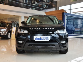 路虎 5.0T 自动 车头正面视角