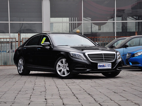 奔驰(进口)  S400L 3.0T 自动 车辆右侧45度角