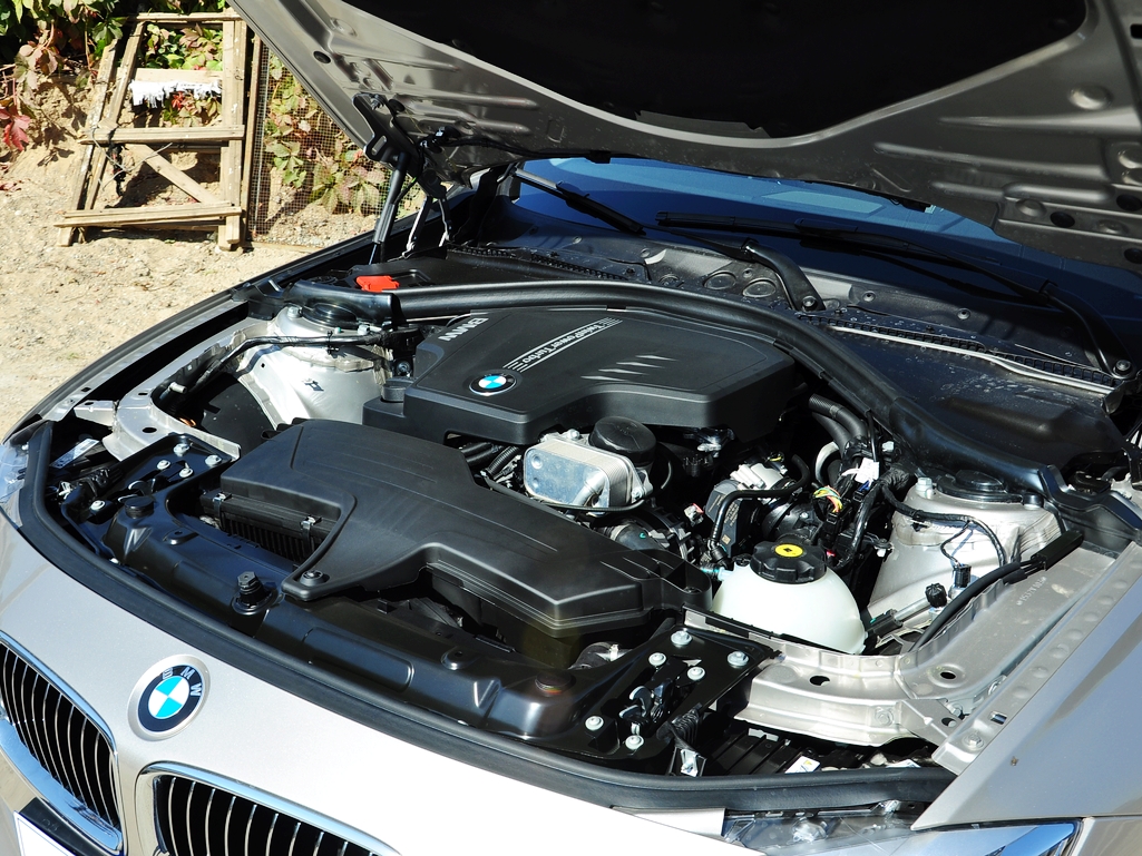 华晨宝马  320Li 发动机主体特写