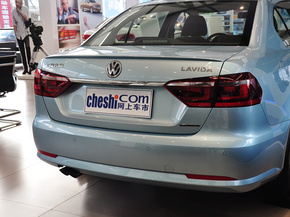 上海大众  1.4TSI DSG 车辆尾部特写