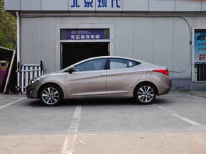 北京现代  1.6L 自动 车辆左正侧视角