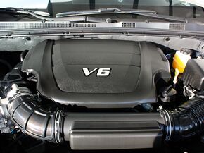 起亚(进口) 3.8L 自动 发动机主体特写