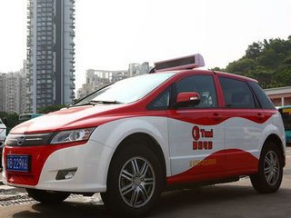 比亚迪e6实拍图