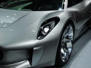 捷豹 CX-75电动概念跑车 车展