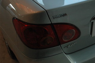 丰田 花冠EX 左尾灯部分 