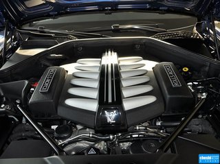 发动机局部特写