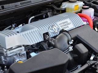 发动机局部特写