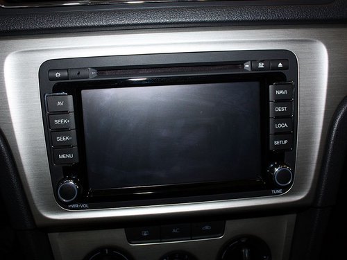 上海大众  朗逸 1.6L MT 中控台中央特写