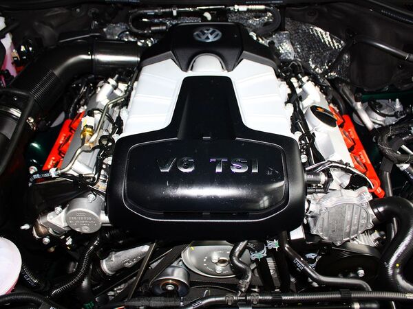 大众(进口) V6 TSI 发动机主体特写
