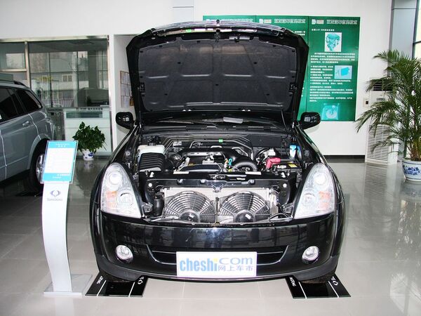 双龙汽车  RX320 3.2 自动 车辆发动机舱整体