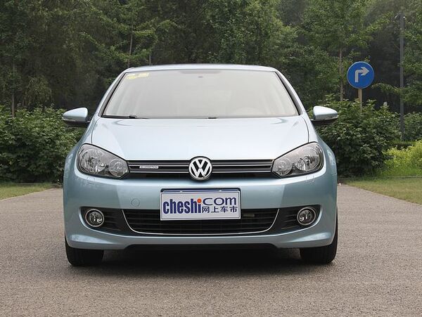 一汽-大众  1.4TSI DSG 车头正面视角