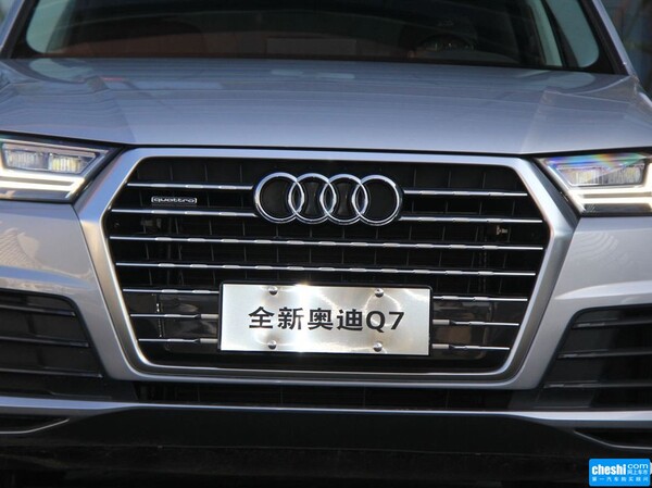 奥迪(进口)  40TFSI 车辆车头部分特写