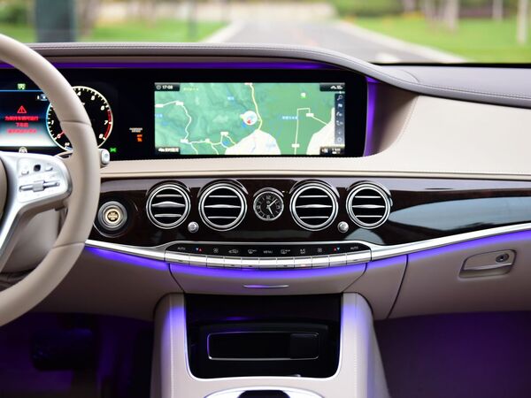 奔驰(进口)  S 450 中控台