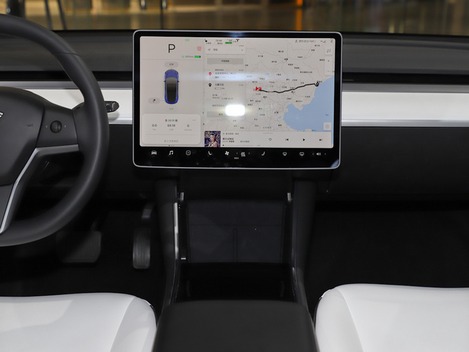 特斯拉中国   中控台
