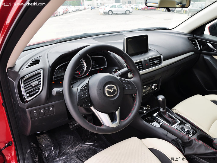 马自达3 昂克赛拉中控方向盘图