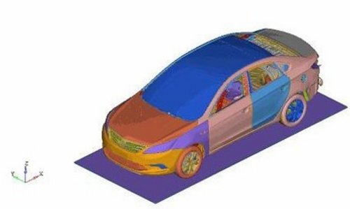 元仿真分析模型,精度越高,仿真的细节就越丰富,越接近真实的碰撞效果