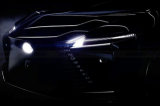 雷克萨斯全新电动SUV预告图！闪电形大灯/发光LOGO