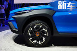 斯巴魯全新SUV概念車亮相 造型科幻配電子后視鏡