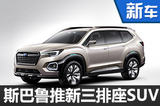 斯巴鲁推全新三排座SUV 竞争丰田汉兰达