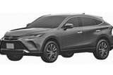 一汽豐田Harrier專利圖曝光 溜背造型更加時尚
