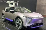 高合Hiphi Y實車到店！9天后上市 配角度可調(diào)中控屏