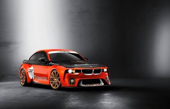 bmw 2002 hommage亮相圆石滩车展