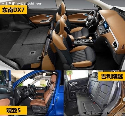 东南DX7/观致5/吉利博越哪款更值得入手-图6