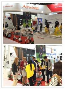 直击香港电子展 爱尔威电动平衡车成焦点-图2