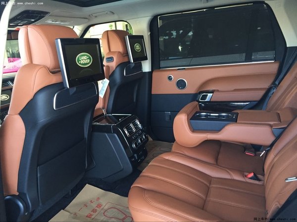 16款路虎揽胜创世5.0加长 紧俏黄鹤内饰-图10