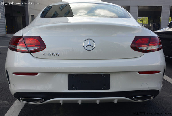 高逼格 超运动  奔驰C Coupe 新车实拍-图4