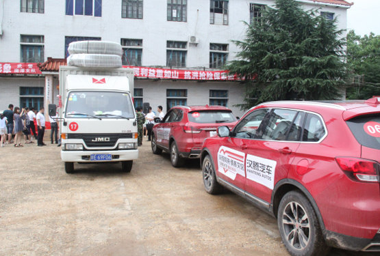 汉腾汽车火速投身江西鄱阳抗洪救灾行动-图6